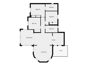 Plattegrond van Villa in Benitachell Calistros – A